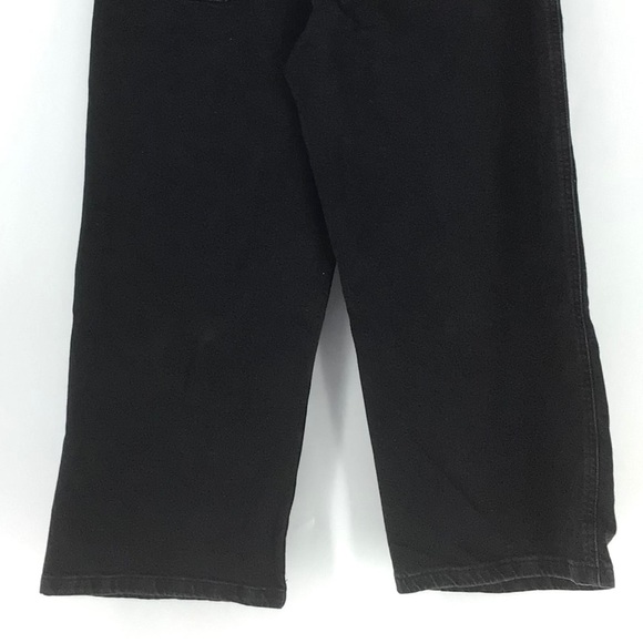 Levi's Mile High Cropped Wide Leg Black Jeans NWT - Picture 6 of 7